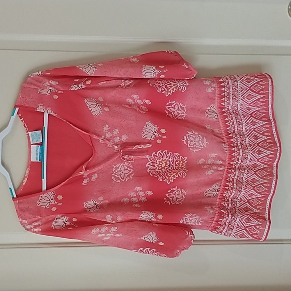 Announcements Maternity Shirt Ladies Medium 8-10 EUC